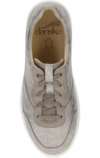Josey Taupe Metallic Casual Sneaker for Women by Dansko