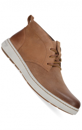 Tony Tan Burnished Suede Men's Slip-Resistant Sneaker by Dansko