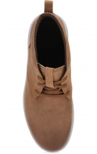 Tony Tan Burnished Suede Men's Slip-Resistant Sneaker by Dansko