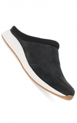 Claudia Black Burnished Suede Chaussure Slip-On par Dansko