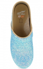 XP 2.0 Ice Blue Glitter Slip Resistant Women's Clog by Dansko