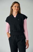 1143 Solis Trinity Dolman Sleeve Cropped Top by koi