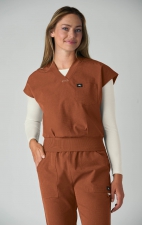 1143 Solis Trinity Dolman Sleeve Cropped Top by koi