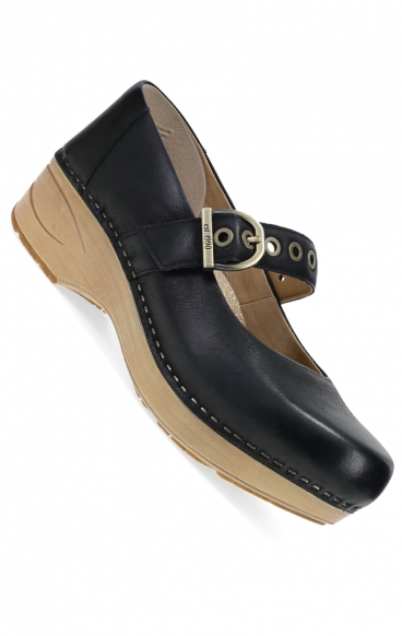 XP 2.0 Black Mary Jane Slip Resistant Adjustable Clog by Dansko XP 2.0 Black Mary Jane Slip Resistant Adjustable Clog by Dansko