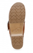 Pearson Tan Tumbled Buckled Professional Clog by Dansko