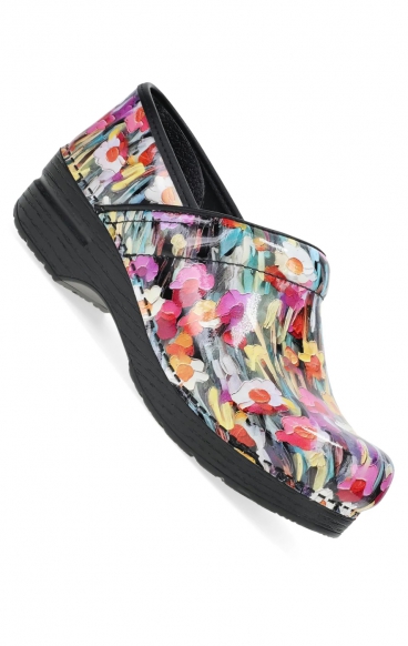 *VENTE FINALE Sabot Professionnel Painted Garden Patent par Dansko - pour Femmes