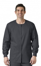 800 WonderWORK Manteau Unisexe avec Col Rond et Fermature à Pression