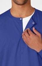 800 WonderWORK Manteau Unisexe avec Col Rond et Fermature à Pression