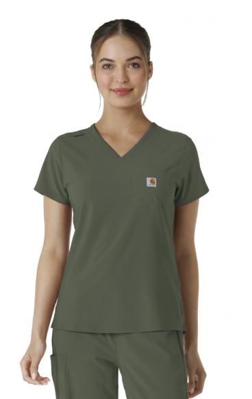 *FINAL SALE S C13410 Carhartt Force Cross-Flex Tuck-In Top 