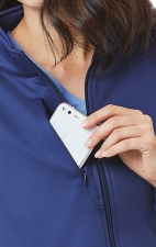 3812 Womens Warm-up Bonded Fleece Jacket