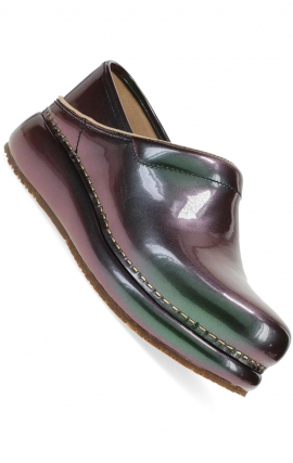 Sabot Antidérapante Platforme Pro Funky Colorshift Patent pour Femmes par Dansko