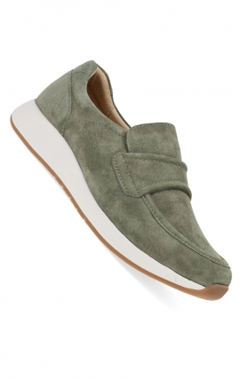 Clementine Olive Nubuck Casual Sneaker for Women by Dansko