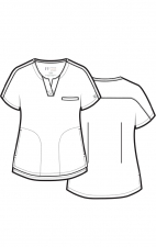 4540 Matrix Impulse Notch Neck Dolman Top by Maevn