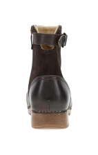 Monique Chocolate Burnished Calf Boot for Women by Dansko