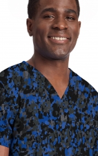 CK691 Haut Unisexe à 4 Poches Imprimé par Cherokee - Dabbling In Paint