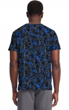 CK691 Unisex 4 Pocket Print Top by Cherokee - Dabbling In Paint