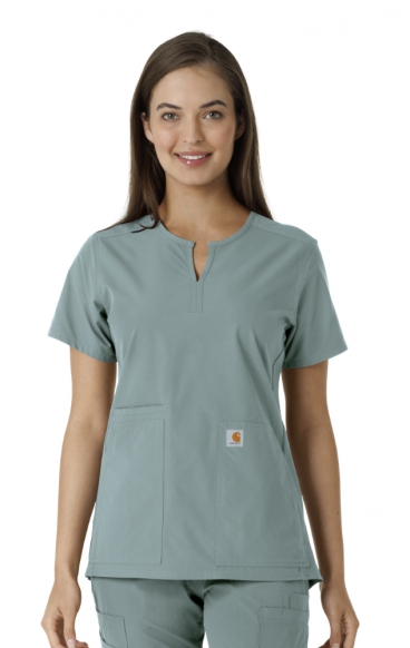 *VENTE FINALE 3XL C12413 Carhartt Force Essentials Tunic à Encoche et Panneaux en Maille
