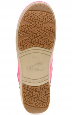 Wide XP 2.0 Neon Pink Patent Sabot Antidérapante pour Femmes par Dansko