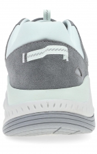 Poppy Frost Grey Suede Active Sneaker for Women by Dansko