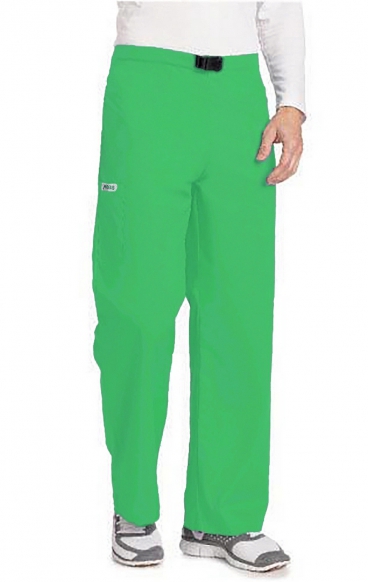 *FINAL SALE LIME GREEN 33P MOBB Unisex Buckle Scrub Pants