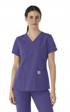 C12113 Carhartt Force Essentials Modern Fit Women's V-Neck Top