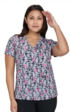 384PRM koi Basics Leslie Haut Imprimé - Ink Hearts