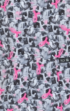 384PRM koi Basics Leslie Haut Imprimé - Ink Hearts