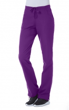 9716T Tall Red Panda Pantalon à Taille Demi Élastique pour Femmes par Maevn