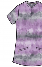 HH911 Ivy 3 Pocket Print Top by Healing Hands - Soft Stripe