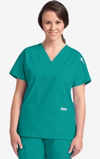 MOBB Classic 3 Pocket Scrub Top - Teal (TE)
