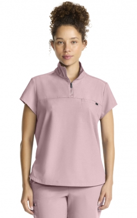 HH752 Quest Haut 'Bella' &agrave; Col Montant avec Fermeture &Eacute;clair Partielle par Healing Hands