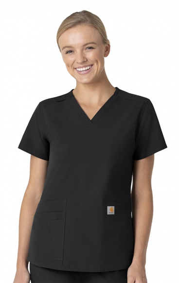 *VENTE FINALE XL C12113 Carhartt Force Essentials Haut &agrave; Col en V Moderne pour Femmes