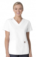 C12113 Carhartt Force Modern Fit Women's V-Neck Top
