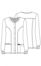 WW310 Workwear Revolution Veste a Fermature de Pression de Cherokee