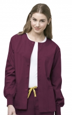 8006 WonderWink Origins Delta – Haut d’uniforme unisexe avec col arrondis