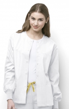 8006 WonderWink Origins Delta – Veste d’uniforme Unisexe avec Col Arrondi