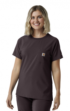 C13510 Carhartt Force Cross-Flex Crew Neck Top