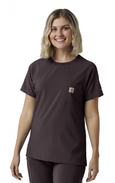 *FINAL SALE S C13510 Carhartt Force Cross-Flex Crew Neck Top