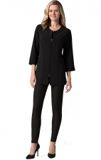 8803 SMART Lab Coat by Maevn Soft Stretch 3/4” Sleeve Lab Jacket