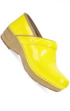 XP 2.0 Neon Yellow Patent Sabot Antidérapante pour Femmes par Dansko