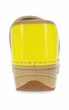 XP 2.0 Neon Yellow Patent Slip Resistant Women's Clog by Dansko