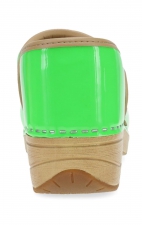 XP 2.0 Neon Green Patent Slip Resistant Women's Clog by Dansko