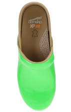 XP 2.0 Neon Green Patent Slip Resistant Women's Clog by Dansko