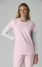 C101 Cureology Haut Cardi avec 2 Poches à Col en V par koi