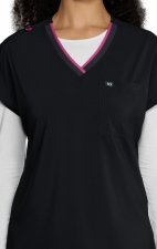 1145 Basics McKenna Sporty Chest Pocket Top by koi