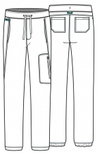 WW012 Workwear Revolution Men's 5 Pocket Jogger by Cherokee