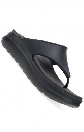 Devyn Sandale Thong Black Moul&eacute;e EVA Ultral&eacute;ger Slip On pour Femmes par Dansko