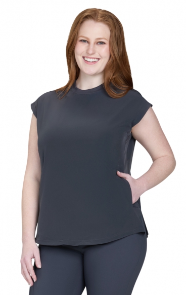 1137 Basics Kenley Cap Sleeve Top by koi