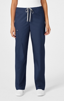 500 WonderWORK Pantalon Cargo Unisexe &agrave; Jambe Droite avec Cordon de Serrage