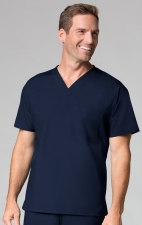 1006 Maevn CORE - Unisex V-Neck Top - Men's View - Navy